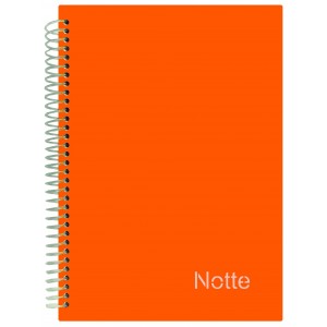 Caiet Notte cu spira A4, 96 file dictando