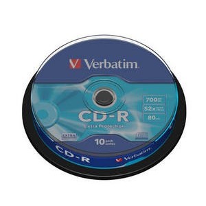 CD-R 700 MB Verbatim Bulk 10 bucati